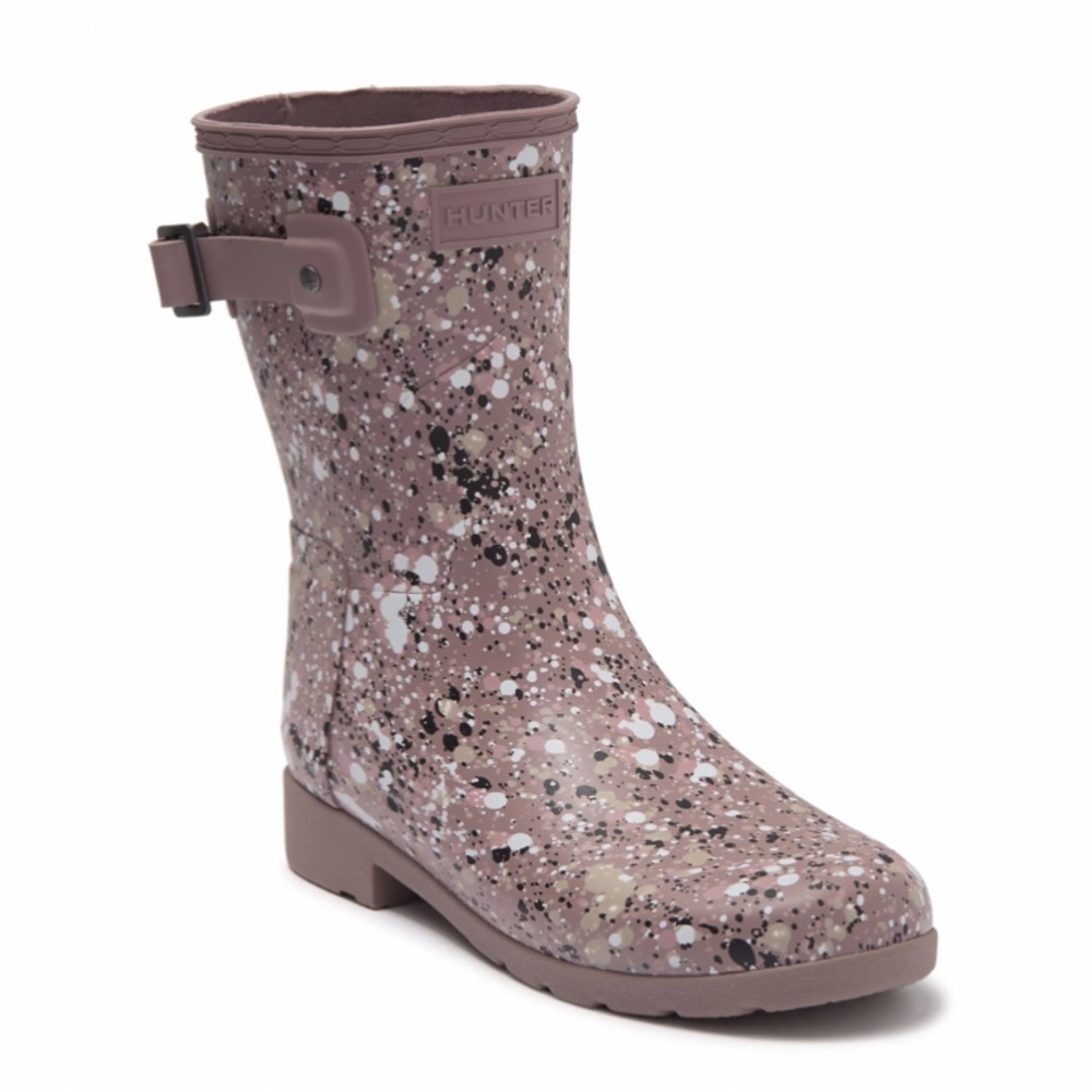 NWT Hunter Short Particle Print Waterproof rainboots
